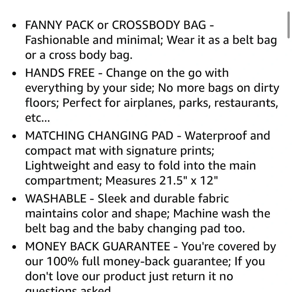 Green Belt Diaper Bag - Picture 5 of 14